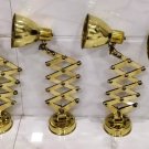 Vintage Style Industrial Swing Arm Scissor Desk Lamp Wall Stretchable Light 6 Pieces