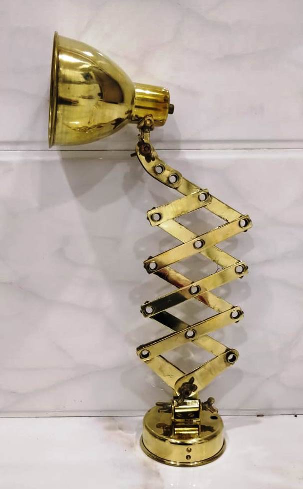 Vintage Style Industrial Swing Arm Scissor Desk Lamp Wall Stretchable Light 1 Piece