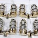 Nautical Antique Marine Ship Old Swan Passageway Bulkhead Light 14 Pieces