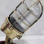 Industrial Reclaimed Old Brass Nautical Passageway Sconce Light 6 Pieces
