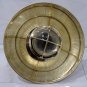 Marine Antique Old Ship Brass Original Wall Sconce Bulkhead Mount Light With Brass Shade 2 Pieces