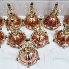 Nautical Marine Cargo Smooth Copper & Brass Ceiling Pendant Light 10 Pieces