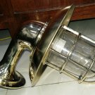Nautical Bulkhead New Brass Wall Passageway Ship Light With Shade 1 Piece