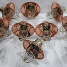 Nautical New Small Brass Passageway Ship Bulkhead Wall Light With Copper Shade 10 Pieces