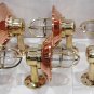 Nautical New Small Brass Passageway Ship Bulkhead Wall Light With Copper Shade 10 Pieces