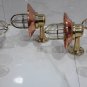 Nautical New Small Brass Passageway Ship Bulkhead Wall Light With Copper Shade 8 Pieces