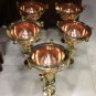Nautical Replica Marine Cargo Smooth Copper & Brass Pendant/Ceiling/Mount Light 5 Pieces