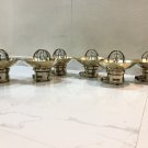 Authentic Maritime Old Ship Ceiling Mount Original Bulkhead Light with Cover Shade 6 Pieces