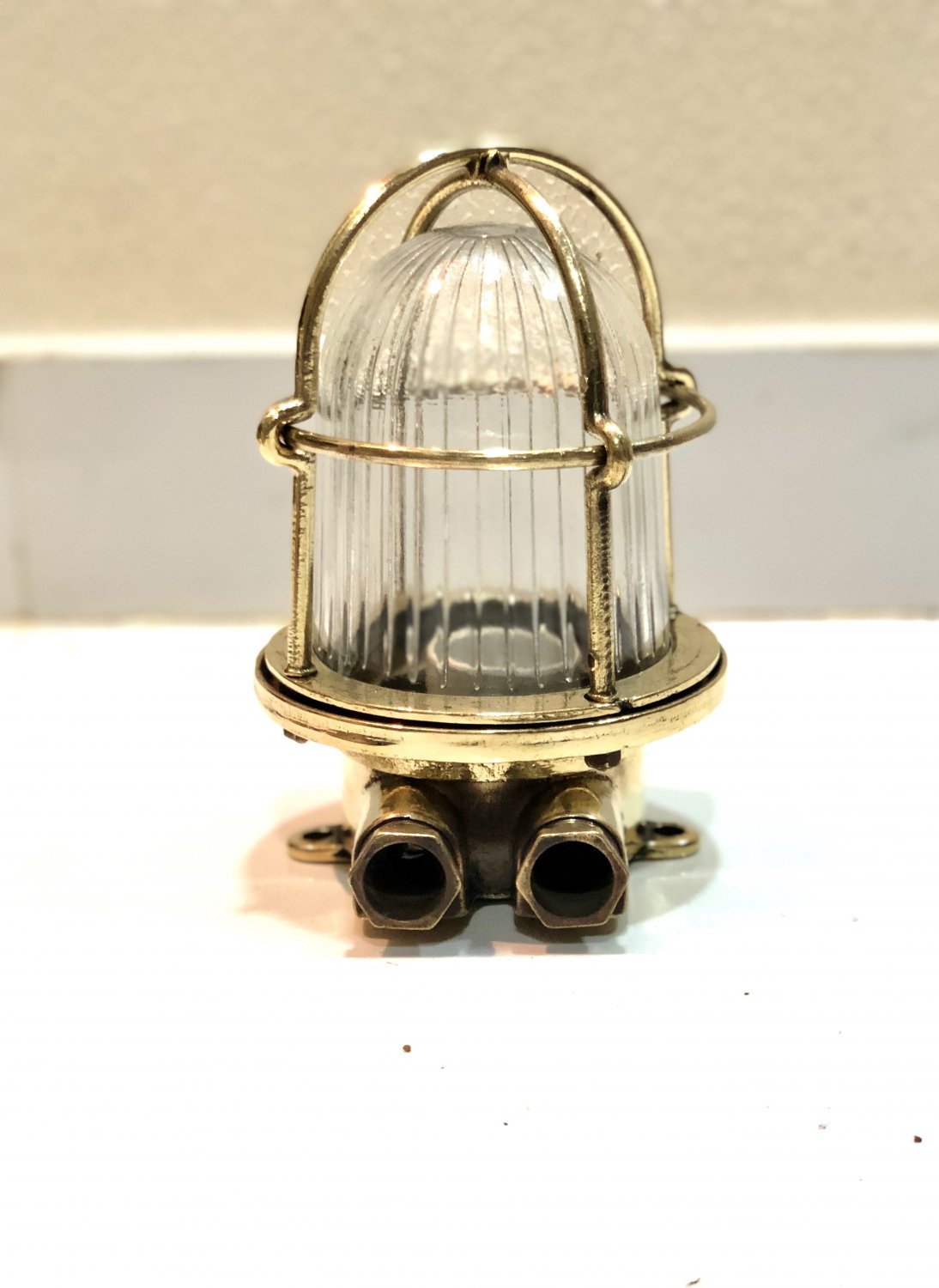 Marine Cargo Ships Old Wall/Ceiling Mounted Bulkhead Light 1 Piece