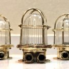 Marine Cargo Ships Old Wall/Ceiling Mounted Bulkhead Light 3 Pieces