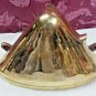 Maritime Exterior Antique Indoor/ Outdoor/ Garage Wall Brass Triangle Light 4 Pieces