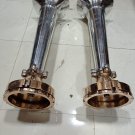 Vintage Nautical Marine Ship Brass & Aluminum Air Horn 2 Pieces (8 KG Per Piece)