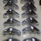Nautical Marine Ship Salvaged Solid Aluminum Triangle American Ship Light 12 Pieces