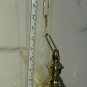 Nautical Ship Marine New Solid Brass Hanging Cargo Pendant Chain Light 2 Pieces