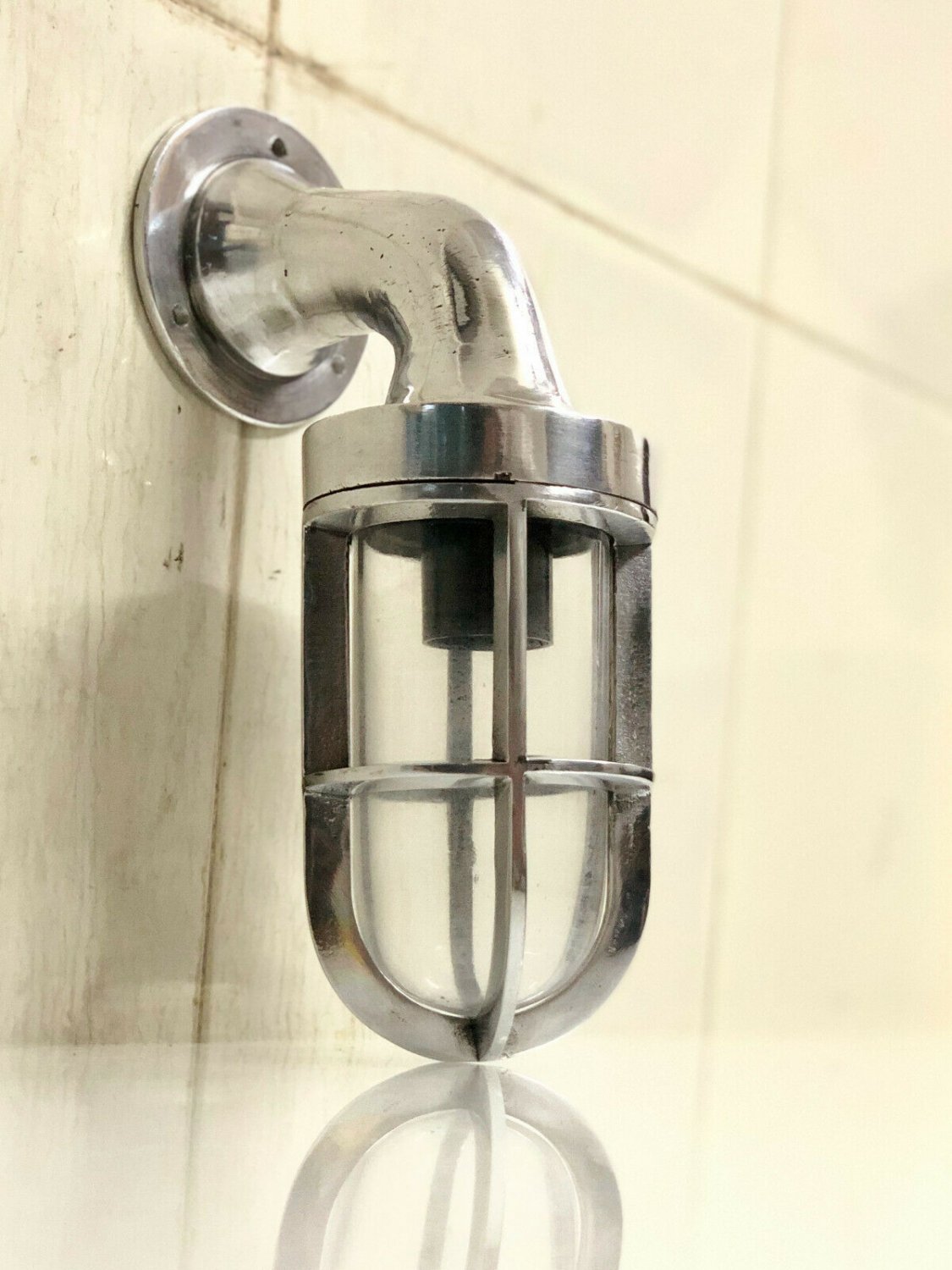 New Nautical Marine Solid Aluminum Small Swan alleway light One Pcs