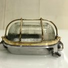 New Aluminum & Brass Nautical Antique Bulkhead Oval Ceiling Light Exterior Wall mounted lighting