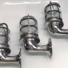 New Nautical Marine Swan Neck Solid Aluminum Wall polished light 3 Pieces
