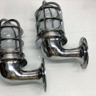 New Nautical Marine Swan Neck Solid Aluminum Wall polished light 2 Pieces