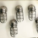 Nautical New Aluminum Cast Swan 90 Degree Passageway Wall Retro Ship Light 5 Pieces