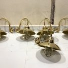 Nautical Ship Marine New Solid Brass Modern Swan Light With Shade 5 Pieces