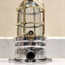 New Nautical Marine Solid Brass Cage & Aluminum Passageway Ceiling Light 1 Piece