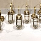 Nautical Arched Swan Neck Exterior Antique Galvanized Wall Decoration Light 6 Pieces