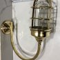 Nautical Arched Swan Neck Exterior Antique Galvanized Wall Decoration Light 2 Pieces
