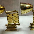 Nautical New Marine Brass Ship Stretchable Scissor Lamp 2 Pieces