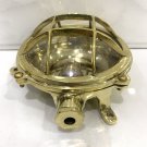 Nautical Industrial Marine Mini Solid Brass Ship Deck Wall Light Picked Polished 1 Piece
