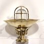 Nautical Marine Solid Brass Mount Ship Bulkhead Passageway Ceiling Light With Brass Shade 1 Piece