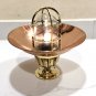 Nautical Antique Marine Solid Brass Mount Ship Bulkhead Passageway Ceiling Light With Copper 1 Piece