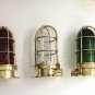 New Marine Solid Brass Nautical Antique Ship Mount Bulkhead Light Red//Green/White Set 3
