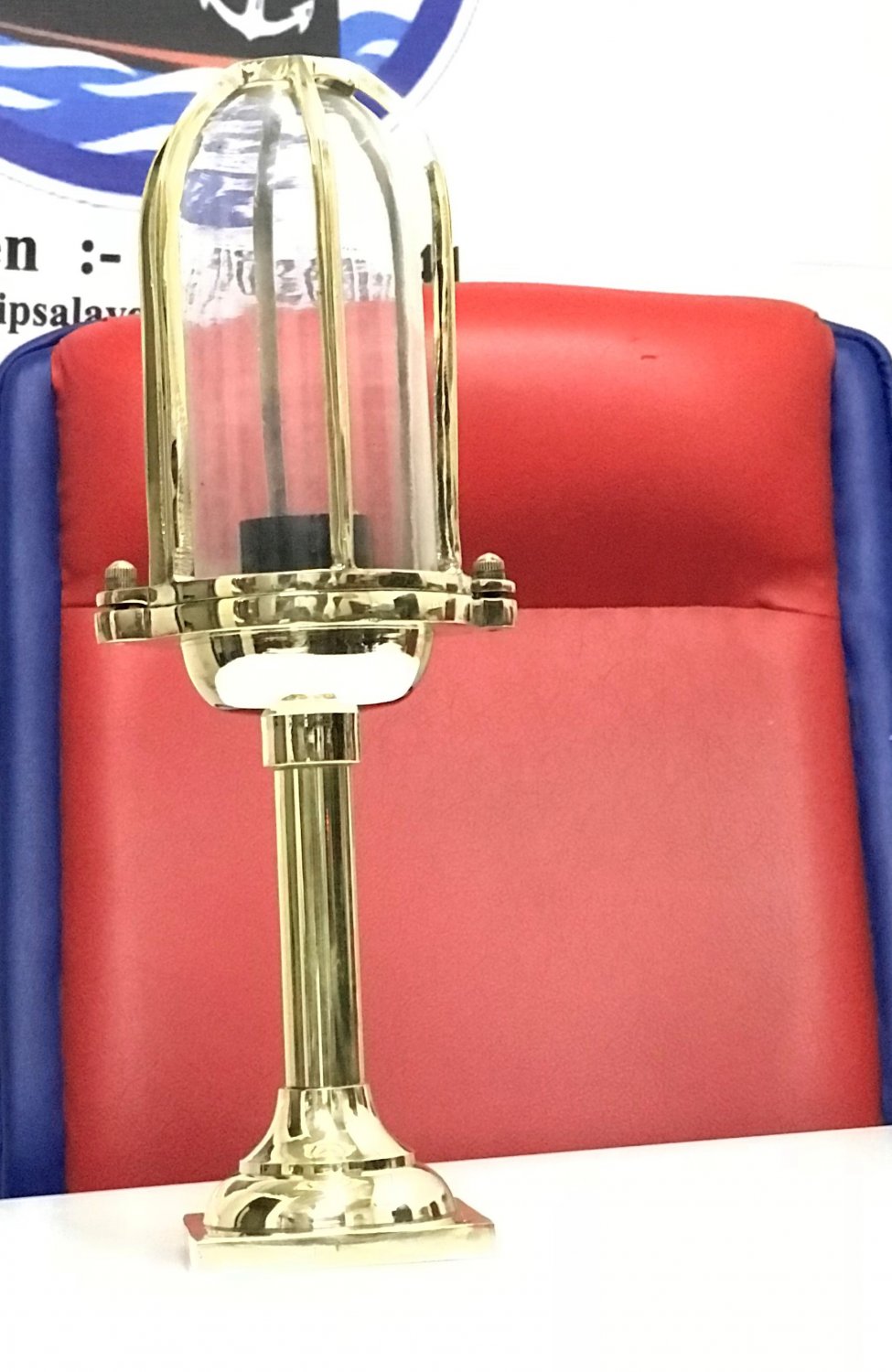 Heritage Nautical Marine Ship New Solid Mount Passageway Brass Bulkhead Light