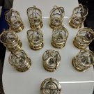 Nautical New Marine Brass Ship Passageway Bulkhead Light 12 Pieces