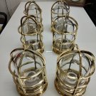 Nautical New Marine Brass Ship Passageway Bulkhead Light 6 Piece