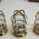 Nautical New Marine Brass Ship Passageway Bulkhead Light 3 Pieces