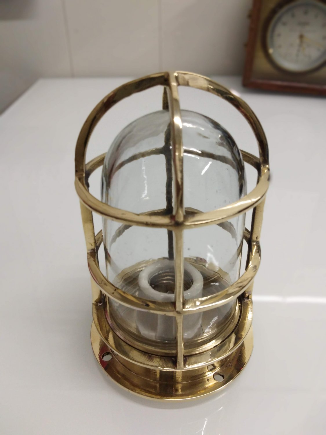 Nautical New Marine Brass Ship Passageway Bulkhead Light 1 Piece