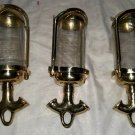 Nautical Marine New Vintage Style Ship Solid Brass Hanging Cargo Pendant Light 3 Pieces