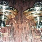 Nautical Ship Marine New Solid Brass Hanging Cargo Pendant Light with Shade 2 Pieces