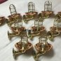 Nautical Bulkhead New Brass Wall Passageway Ship Bulkhead Light & Copper Shade 10 Piece