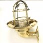 Nautical Bulkhead New Brass Wall Passageway Ship Light With Shade 1 Piece