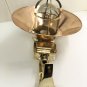 Antique Old Marine Ship Calm Brass Passageway Nautical Sconce Light With Copper Shade 3 Pieces