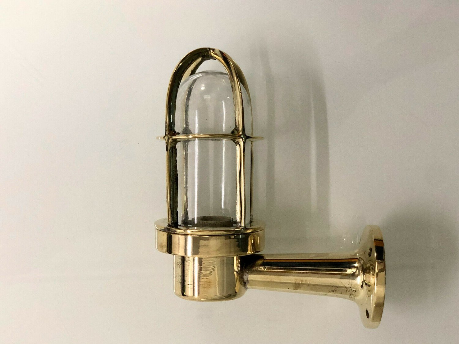 Nautical Ship Marine New Solid Brass Passageway Wall Swan Bulkhead Deco Light 1 Piece
