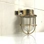 New Antique Nautical Marine Swan Neck Solid Brass Wall Art Deco Outdoor Light 7 Pieces