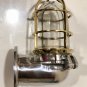 New Japanese Naval Patt Aluminum Swan Neck Wall Light &acirc;�� Brass Cage 1 Piece