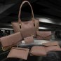 7 pcs Beige Ladies Designer Handbags combo4 for women, ladies & girls