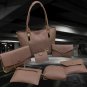 7 pcs Beige Ladies Designer Handbags combo4 for women, ladies & girls