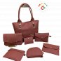 7 pcs Peach Women handbags combo4 Ladies Designer Handbags for women, ladies & girls