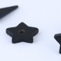 Black Star Ear Stud Earrings