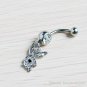 Playboy Bunny Navel Ring ~ 4 Colors Available